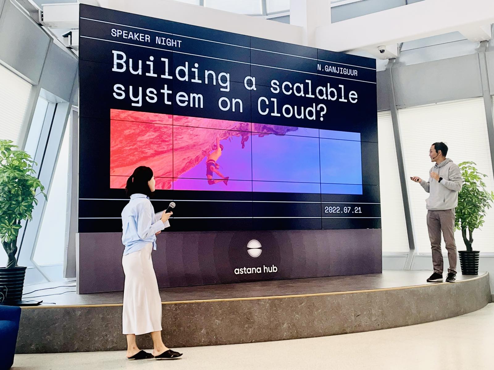 Cloud Community UB 🇲🇳 co-organized meetup with Astana Hub 🇰🇿