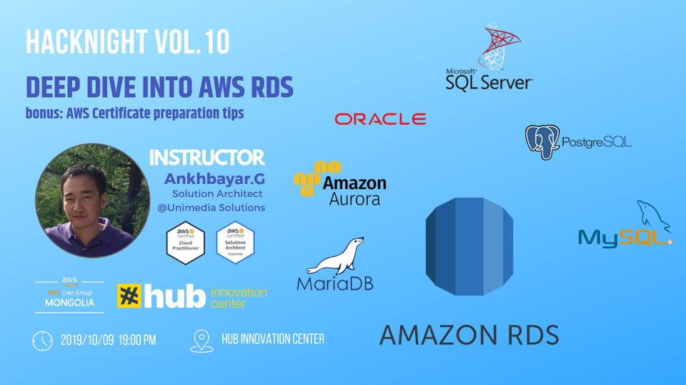 Hack Night Vol.10: Managed DB as a Service